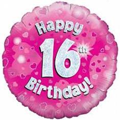 Birthday Balloon 16th 