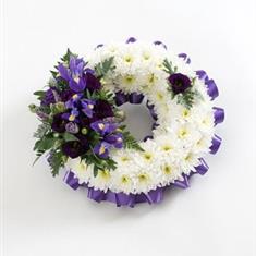 Purple Based Wreath