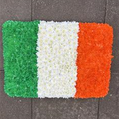 Irish Flag Flower Tribute