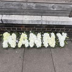 Nanny Tribute Natural Lettering