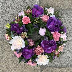 Purple and Pink Wreath 