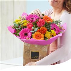 Mother&#39;s Day Hand-Tied Fiesta Flair Lily Free