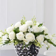   Luxury White Orchid Arrangement