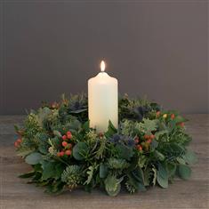  Wreath Candle Arrangement