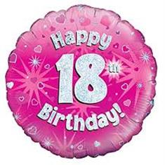 Birthday Balloon 18th