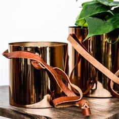 Copper Hanging Plant Pot