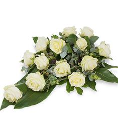 Extra Large White Rose Spray