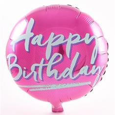 Happy Birthday Balloon Pink