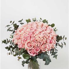 Luxury Pink Rose Vase
