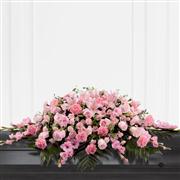 Mixed Casket Spray - Pink