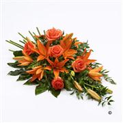 Rose and Lily Spray - Orange