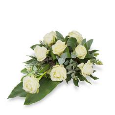 Standard White Rose Spray