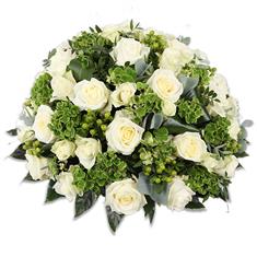 White Posie Arrangement