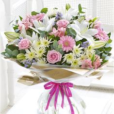 Extra Large Happy Birthday Country Garden Hand-tied