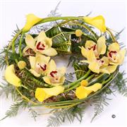 Extra Large Woodland Wreath Yellow