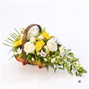 Large Rose and Freesia Basket