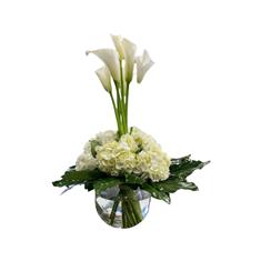 Luxury White Globe Vase