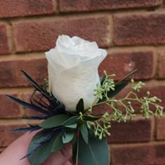 Moonlight Rose Buttonhole 