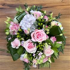 Large Pink Posy Table Arrangement 