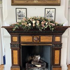 Fireplace Arrangement Champagne  