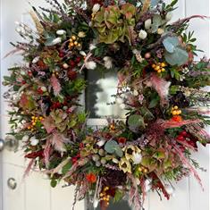 Autumnal Door Wreath 