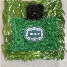 Brut After Shave Bottle Flower Tribute 