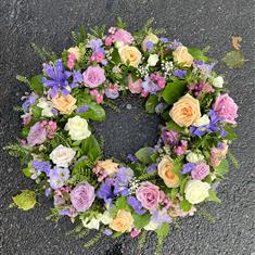 Large Colourful Wreath 