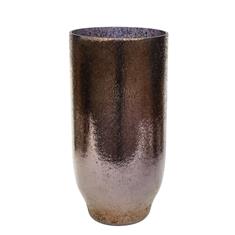 Opulent Metallic Bronze Tall Vase