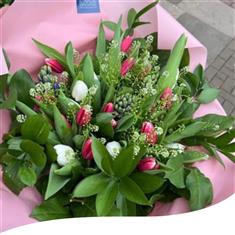 Tulip &amp; Hyacinth Mix Bouquet