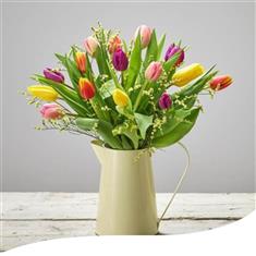 Vase - Tulip Medley Jug