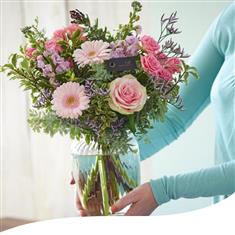 Mother&#39;s Day Vase Arrangement - Gentle Blossoms