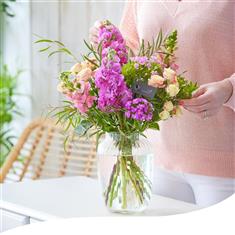 Summer Pink Bliss Vase Arrangement
