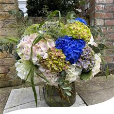Hydrangea Harmony Vase Arrangement