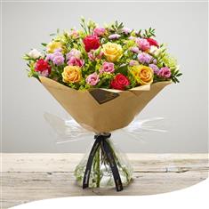 Apricot Rose Bouquet (Large)