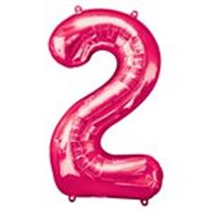Large Pink 2 Balloon
