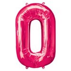 Large Pink O Balloon 