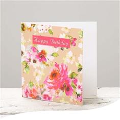 Greetings Card - Happy Birthday