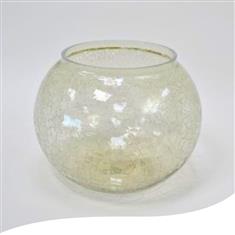 Vase - Crackled Globe (Large) 
