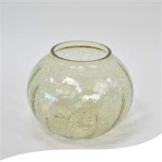 Vase - Crackled Globe (Medium)
