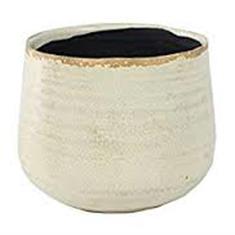 Como Ivory Medium Plant Pot